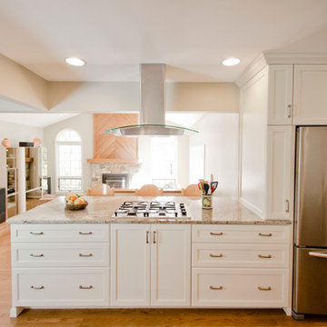 Open Concept Kitchen and Living Area