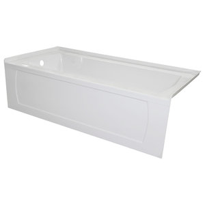 Bootz Industries Maui Bathtub Porcelain Enameled