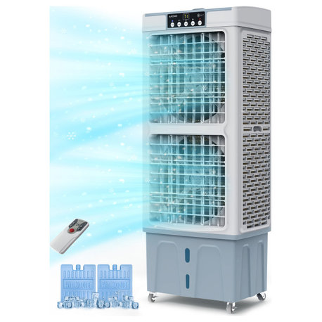 Wooohoo 3-in-1 Evaporative Air Cooler with Remote 5000 CFM Air Conditioner