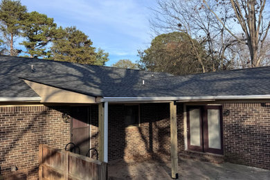 Mid-sized exterior home idea in Other