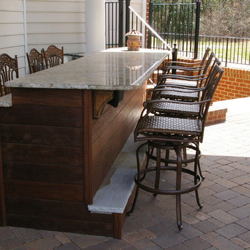 Before & After: Custom Outdoor Living Area