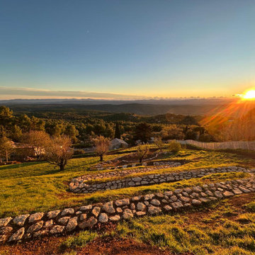 Mise en valeur d’un paysage naturel en restanques
