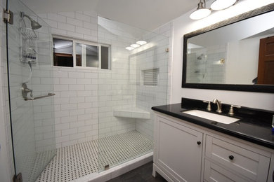 Transitional bathroom photo in Sacramento