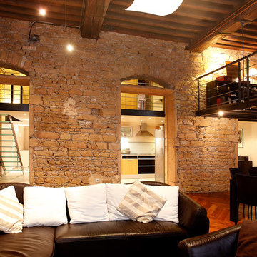 Appartement en pierre dorées à Lyon