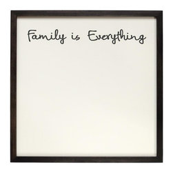 Family Is Everything Quote Magnet Board - Storage And Organization