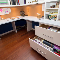 Hampton Collection w/ Custom Craftroom - Home Office Furniture
