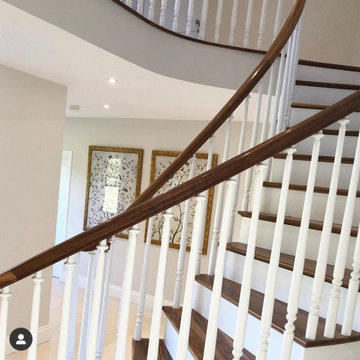 Sweeping Helical Staircase