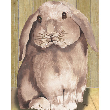 "Bunny II" Canvas Art, 24"x36"