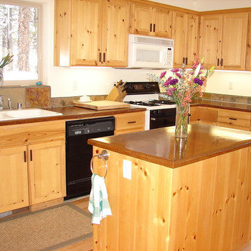 Knotty Pine Kitchen