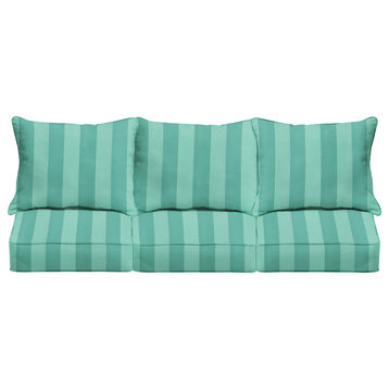 Sorra Home Preview Lagoon Deep Seating Sofa Pillow/Cushion Set 22.5 x 22.5 x 5