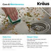 Kraus KHF410-33 Standart PRO 33" Farmhouse Single Basin Stainless - Stainless