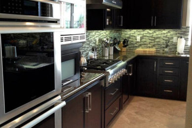 Example of a kitchen design in Other