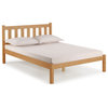 Poppy Full Wood Platform Bed, Cinnamon