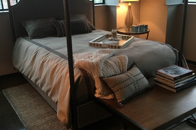 Transitional bedroom photo in Other