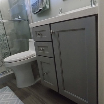 Transitional Master Bahtroom Retreat