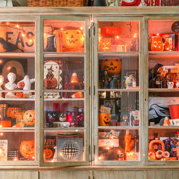 Vintage Halloween House