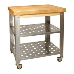 Catskill Craftsmen Kitchen Work Center - Kitchen Islands And Kitchen Carts
