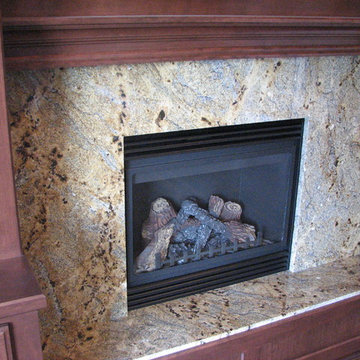 Lapidus Granite Fireplace