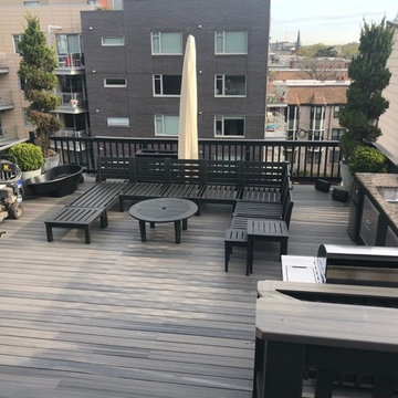 Deck Helmet Extreme DeckMakeover Rooftop Deck