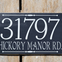 Address Plaques, House Numbers - House Numbers