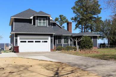 Coastal exterior home idea in Other