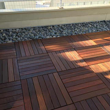 IPE tile deck