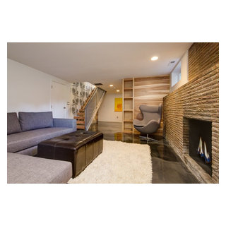 Basement Renovation - Contemporary - Basement - Seattle - by Sawhorse ...