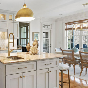 Lightened Brightened Kitchen