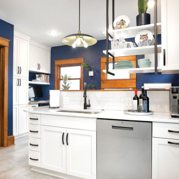 Project 3653-5 South Minneapolis Craftsmen Kitchen & Mudroom