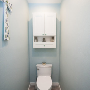 Quaint "Carrerra" Master Bathroom