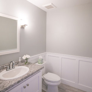 75 Beautiful Craftsman Powder Room With Laminate Countertops