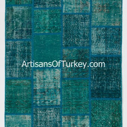 Patchwork style Up-cycled Handmade Rugs - Products