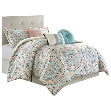Nason 7-Piece Bedding Comforter Set, Queen