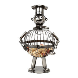 Chef Cork Saver Wine Accessories, 15.5 x 8.5 inches, Iron - Products