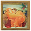 Flaming June, 1895: Canvas Replica Framed Painting, Small
