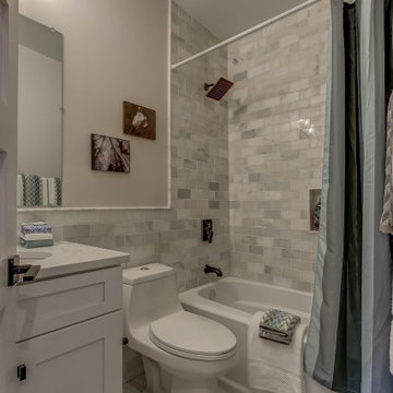 Bathroom Remolded With Standing Shower, Sink With Cabinet Space, Maryland
