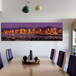 "San Diego Skyline - Dusk"   |   Aaron Chang  |  Fine Art - Artwork