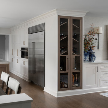 North Lincoln kitchen,dining and mudroom
