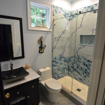 Beach Themed Bathroom Remodel