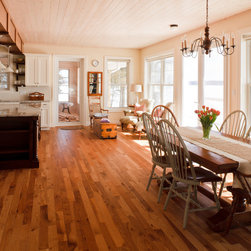 Rustic Open Concept - Hardwood Flooring