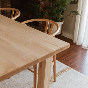 'Vega' Maple Custom Dining Table
