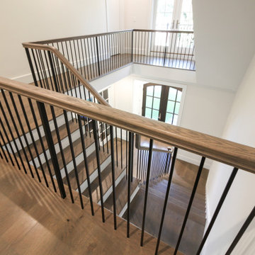 Project #82 | Three-Level Staircase with Extended Balcony