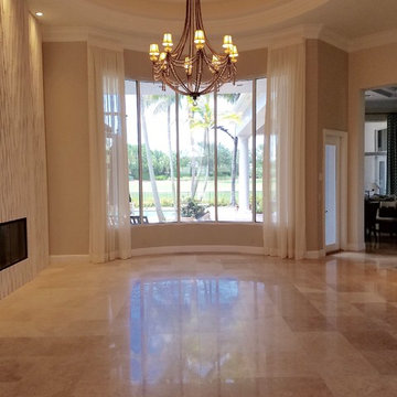 CONTEMPORARY UPDATES TO A MIRASOL FLORIDA MEDITERRANEAN