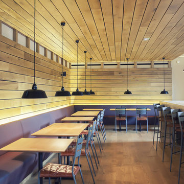 Step inside this coffee shop in Chicago designed by BUILDERS CHICAGO GROUP