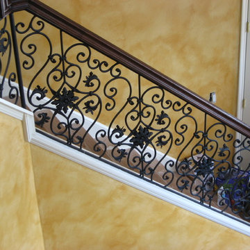 Interior Iron Rails
