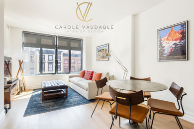 Inspiration for a living room remodel in New York