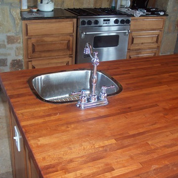 Mesquite counter top