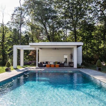 Modern Pool House