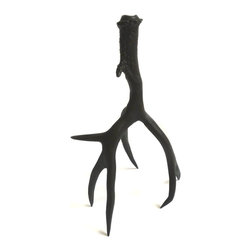 Roost Bronze Antler Candlestick - Candleholders