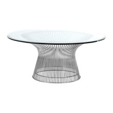 coffee table metal glass